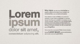 Lorem ipsum, placeholder text, design